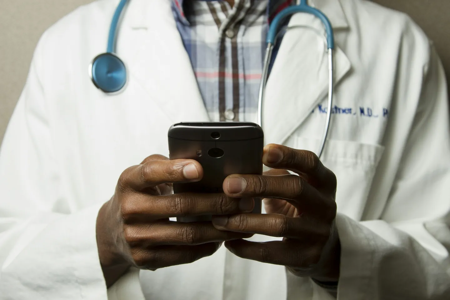 Doctor building a personalized health plan